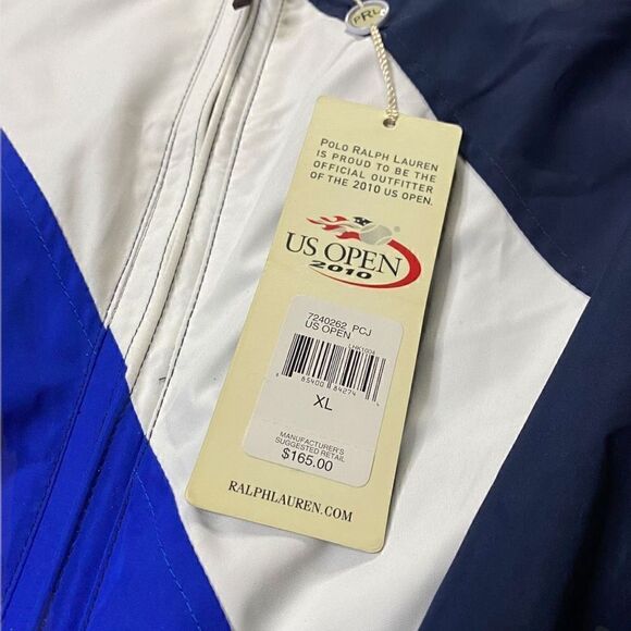 Polo Ralph Lauren Us Polo Open 2010 Windbreaker Jacket Brand New with Tags - Picture 11 of 11